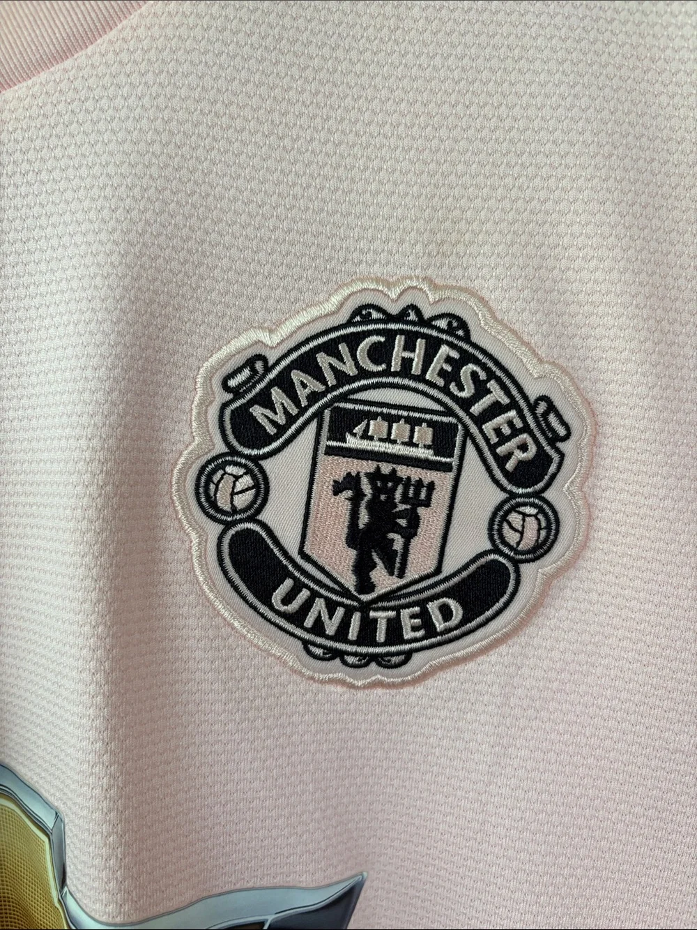 adidas Manchester United Light Pink Training Jersey